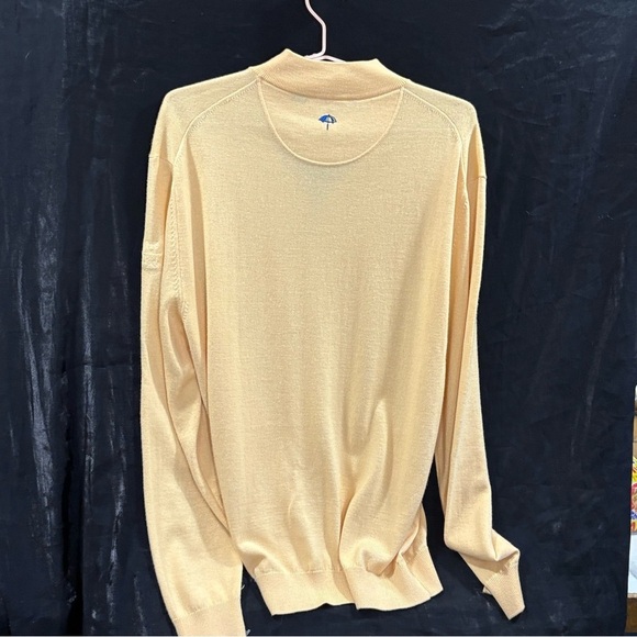 2/$25Arnold Palmer Men's XL Beige Tan Zip Up Sweater Excellent Condition - Picture 5 of 9